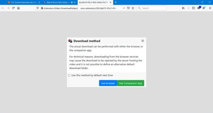 Internet download tutorial: Downloading a movie using Video DownloadHelper [2]