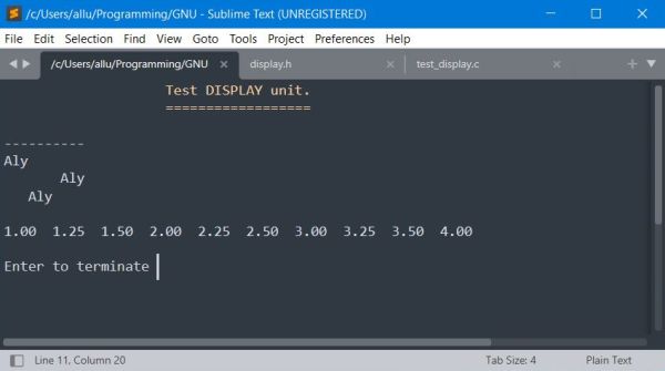 Free Pascal dynamic link libraries: Test DLL procedures with C program - Execution