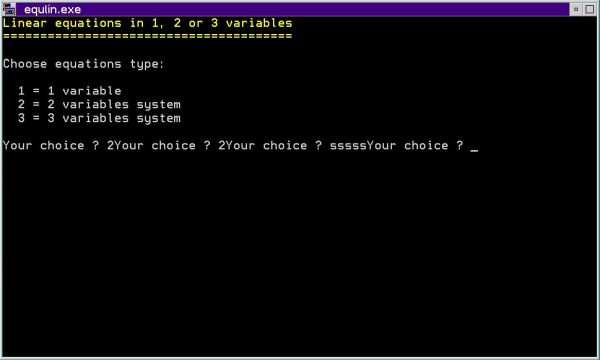 Free Pascal on OS/2: Infinetly looping program due to Readln problem (Crt unit)