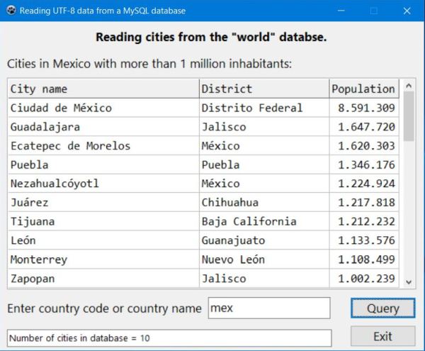 Lazarus database application: MySQL query with UTF-8 support