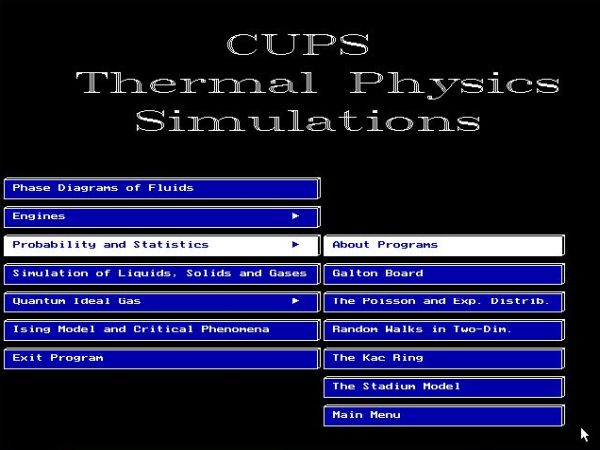 CUPS physics simulations on DOS: Nuclear and Particle Physics Simulations applications [2]