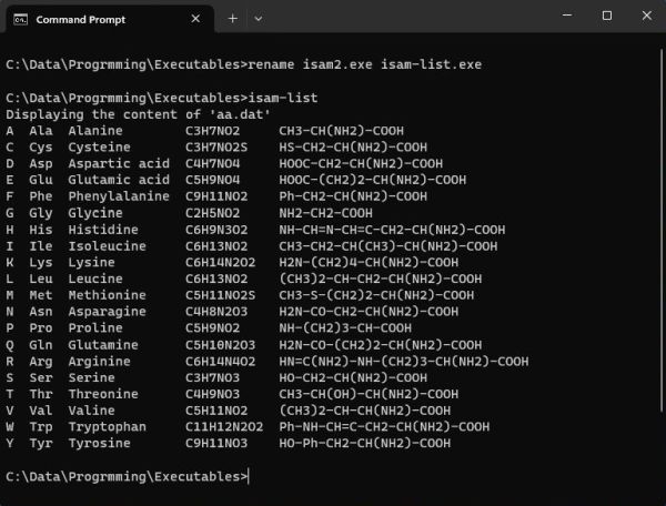 COBOL ISAM files: Sequential read - Displaying all records of a file