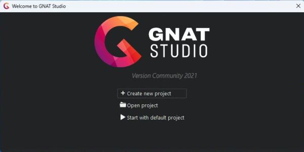 AdaCore GNAT Community Edition on Windows 11 - GNAT Studio: Creating a new command line project [1]