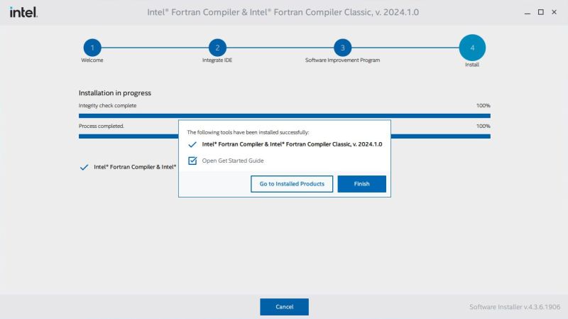 Intel Fortran on Windows 11 - Integration of Intel Fortran into Visual Studio