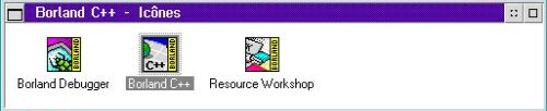 Borland C++ on OS/2 2.11: The 'Borland C++' program group