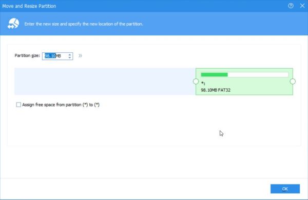 Windows 10 and Linux dual boot: Repartitioning - EFI partition before expanding operation