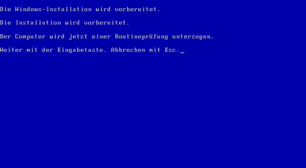 Windows 98 installation: Preparing to install Windows 98 - Computer configuration analysis